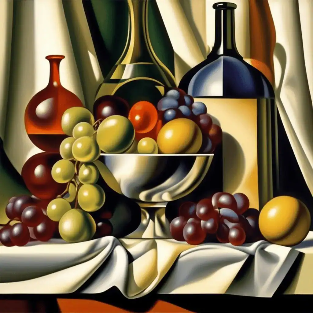Still Life with Grapes – Tamara de Lempicka
