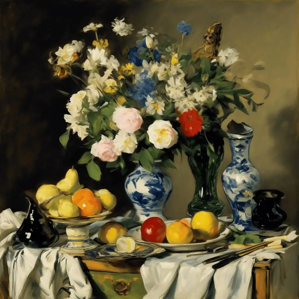 Artist’s atelier – Edouard Manet