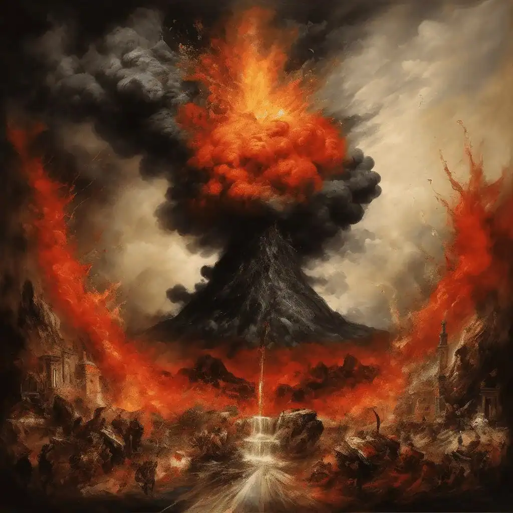 Il Vulcano – Mario Schifano