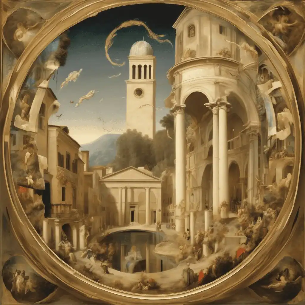 View of Spoleto – August Ahlborn