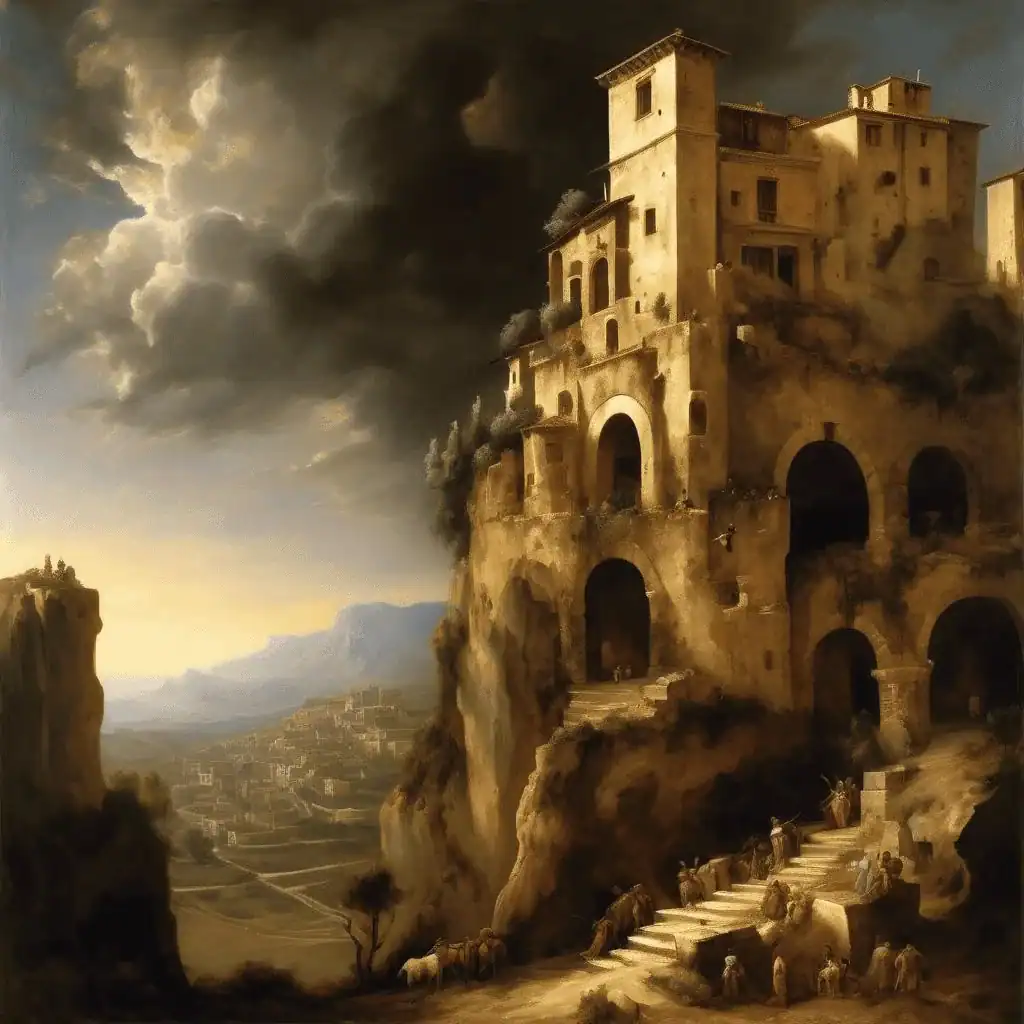 View of Civita Castellana – Daniël Dupré